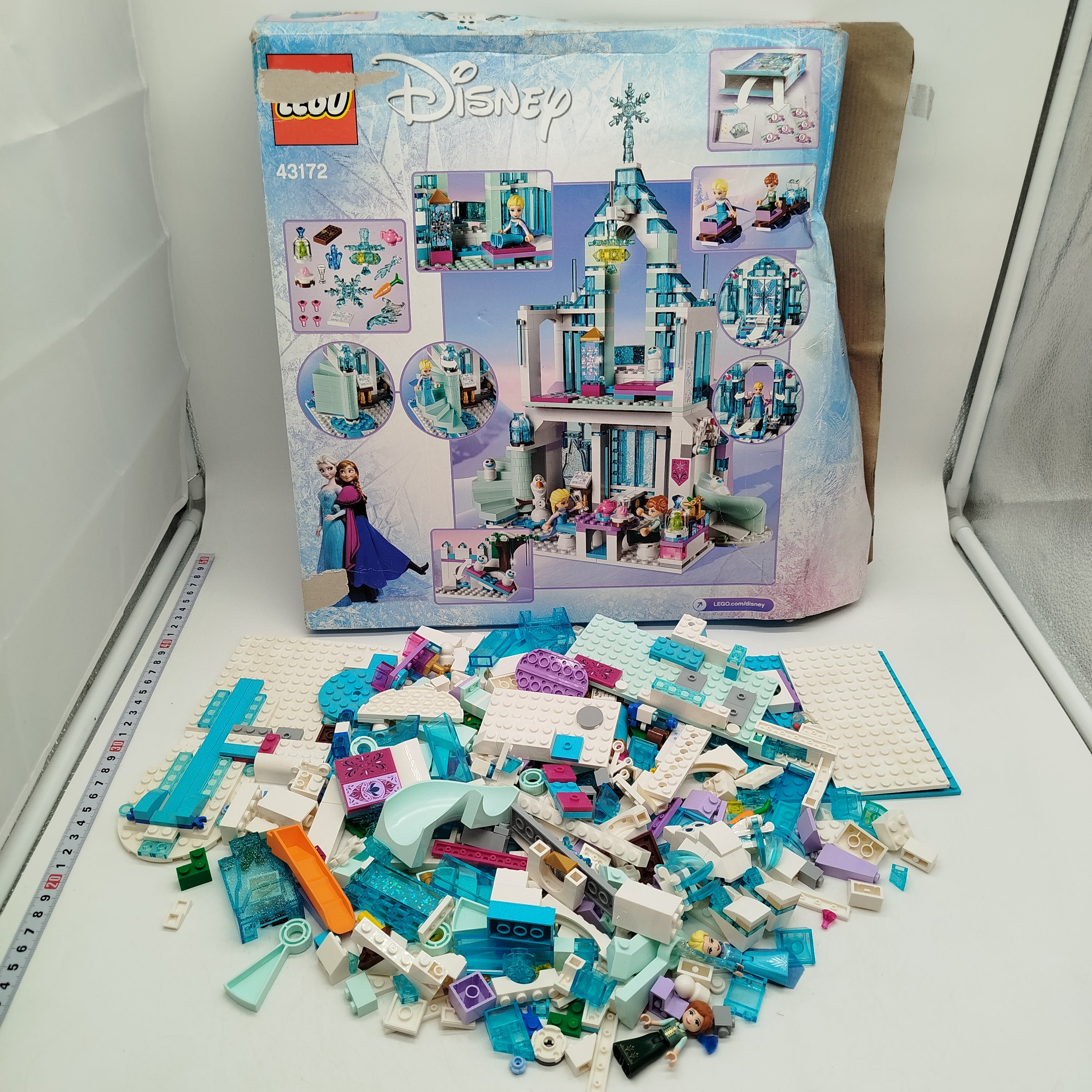 LEGO Frozen Eispalast 43172 ❄️💙 Bauset, gebraucht, ab 6 7 8 Jahre | ✅ geprüft